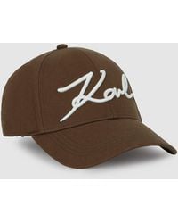 KARL LAGERFELD - K/Signature Cap - Lyst