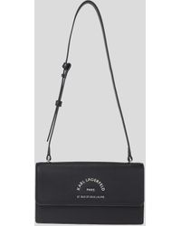 Karl Lagerfeld - Rue St-guillaume Metal Flap Shoulder Bag - Lyst