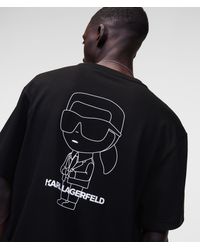 Karl Lagerfeld - Karl Ikon Oversized T-shirt - Lyst