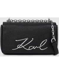 KARL LAGERFELD - K/Signature Small Crossbody Bag - Lyst