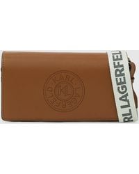 KARL LAGERFELD - K/Circle Mini Crossbody Bag - Lyst