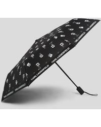 Karl Lagerfeld - K/ikonik All-over Print Umbrella - Lyst
