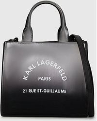 KARL LAGERFELD - Rue St-Guillaume Degrade Mini Tote Bag - Lyst