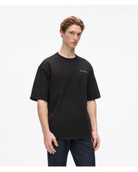 KARL LAGERFELD - Après Ski Club Logo T-Shirt - Lyst