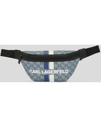 Karl Lagerfeld - K/monogram Klassik Belt Bag - Lyst