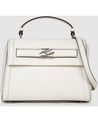 KARL LAGERFELD - K/Autograph Small Top Handle Bag - Lyst