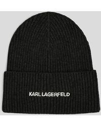 Karl Lagerfeld - K/essential Beanie - Lyst