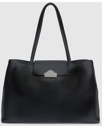 KARL LAGERFELD - Rue St-Guillaume Metal Tote Bag - Lyst