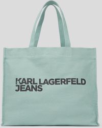 Karl Lagerfeld - Logo Canvas Shopper - Lyst