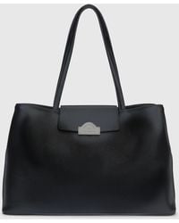 KARL LAGERFELD - Rue St-Guillaume Metal Tote Bag - Lyst
