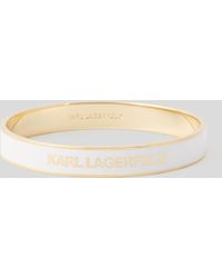 Karl Lagerfeld - K/essential Large Bangle - Lyst