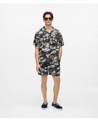 KARL LAGERFELD - All-Over-Print Shorts - Lyst
