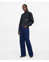 KL Jeans - Glitter High-Rise Relaxed Jeans - Lyst