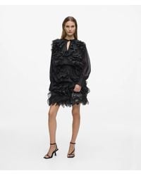 KARL LAGERFELD - Organza Ruffle Mini Skirt - Lyst