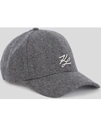 Karl Lagerfeld - K/autograph Wool Cap - Lyst