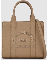 KARL LAGERFELD - Rue St-Guillaume Mini Tote Bag - Lyst