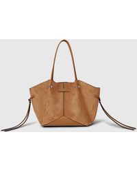 KARL LAGERFELD - K/Pierced Medium Faux-Suede Tote Bag - Lyst