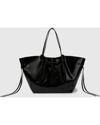 KARL LAGERFELD - K/Pierced Large Shiny Tote Bag - Lyst