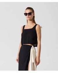 KARL LAGERFELD - Signature Bow Beach Top - Lyst