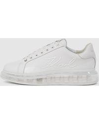 KARL LAGERFELD - Kapri Kushion Signia Shine Sneakers - Lyst
