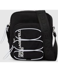 KL Jeans - Utility Drawstring Reporter Bag - Lyst