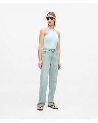 KL Jeans - Light High-Rise Straight Jeans - Lyst