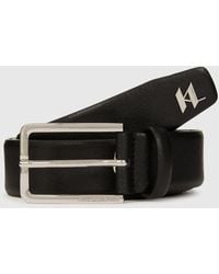 KARL LAGERFELD - K/Monogram Leather Belt - Lyst