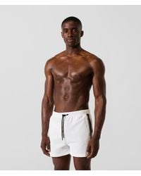 KARL LAGERFELD - Logo Boardshorts - Lyst