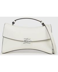 KARL LAGERFELD - K/Autograph Twist Top Handle Bag - Lyst