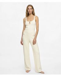 KARL LAGERFELD - Fluffy Loungewear Trousers - Lyst