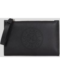 KARL LAGERFELD - K/Circle Slim Bifold Wallet - Lyst