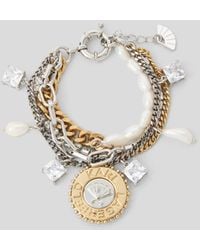 Karl Lagerfeld - K/Rock Mehrreihiges Armband, Frau, Größe - Lyst