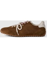 KARL LAGERFELD - Astra Volly Suede Sneakers - Lyst