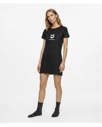 KARL LAGERFELD - Ikon Glitter Pajama Dress And Socks Gift Set - Lyst