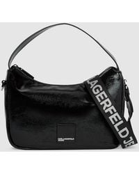 KL Jeans - Glossy Mini Hobo Bag - Lyst