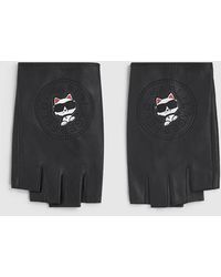 KARL LAGERFELD - Ikon Circle Choupette Fingerless Gloves - Lyst