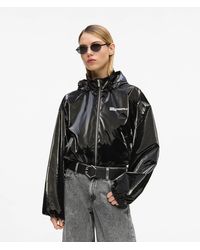 KL Jeans - Shiny Hooded Jacket - Lyst