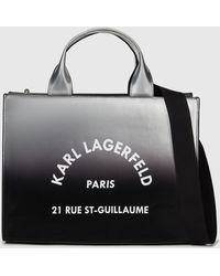 KARL LAGERFELD - Rue St-Guillaume Degrade Medium Tote Bag - Lyst