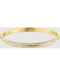 KARL LAGERFELD - Cryrstal Bangle - Lyst