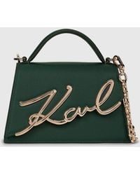 KARL LAGERFELD - K/Signature Small Crossbody Bag - Lyst