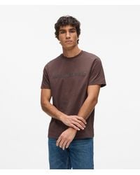 KARL LAGERFELD - Logo T-Shirt - Lyst
