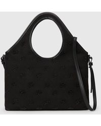 KARL LAGERFELD - Exclusive K/Autograph Rhinestone Small Tote Bag - Lyst