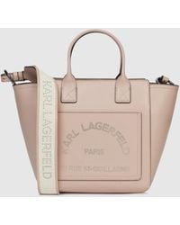 KARL LAGERFELD - K/Daily Small Pocket Tote Bag - Lyst