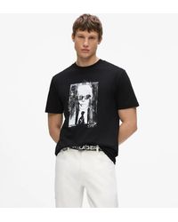KL Jeans - Karl Portrait T-Shirt - Lyst