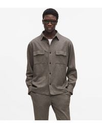 KARL LAGERFELD - Patch Pockets Shirt - Lyst