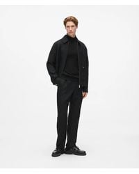 KARL LAGERFELD - Straight-Leg Bouclé Pants - Lyst