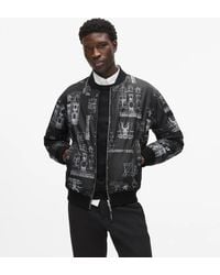 KARL LAGERFELD - Maison De Karl Wendbare Bomberjacke, Herren, Größe - Lyst