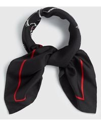 KARL LAGERFELD - K/Ballet Silk Scarf - Lyst