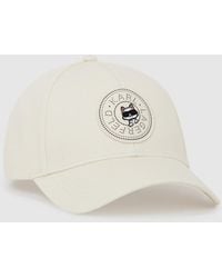 KARL LAGERFELD - Ikon Circle Choupette Cap - Lyst