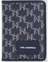 Karl Lagerfeld - K/voyage Passport Holder - Lyst